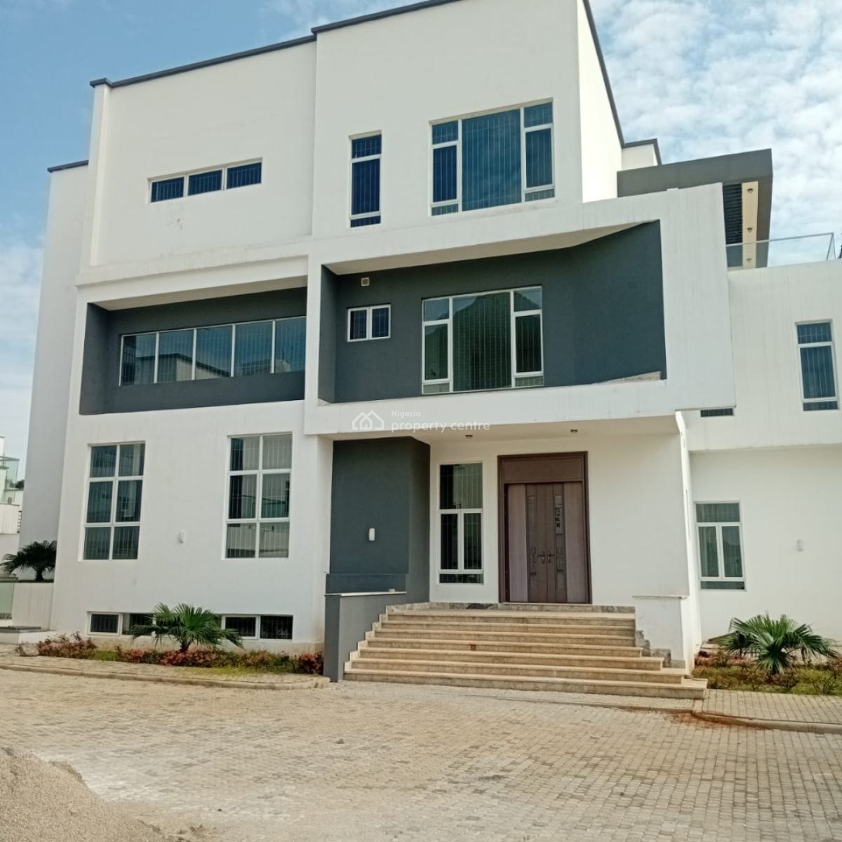 Mansion.   Tastefully Finished Spacious Modern Brand Newly Built:  Aso, By Asokoro Main, Asokoro District, Abuja, House for Sale