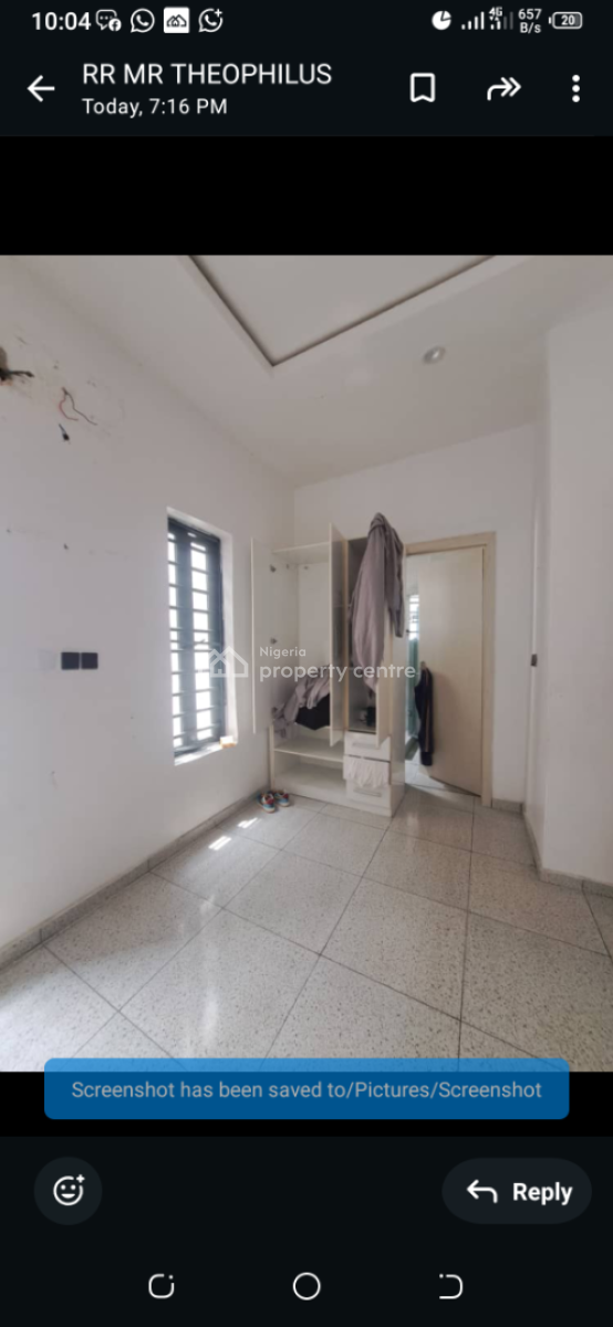 Self Compound Spacious Beautiful 4bedroom Semi Detached Duplex with Bq, Orchid Road, Lekki Phase 2, Lekki, Lagos, Semi-detached Duplex for Rent