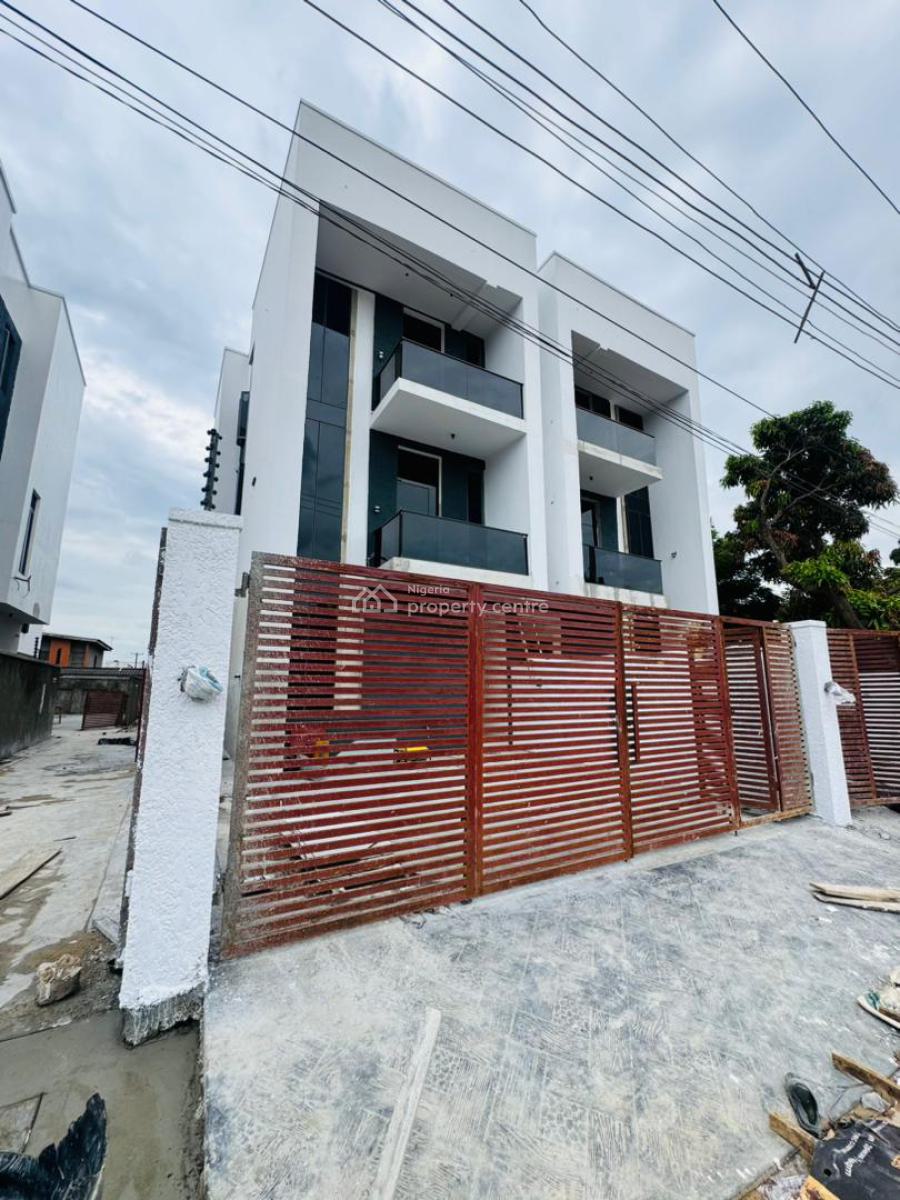 Newly Built 4 Bedroom Semi Detached Duplex with Bq, Adeniyi Jones, Ikeja, Lagos, Semi-detached Duplex for Sale