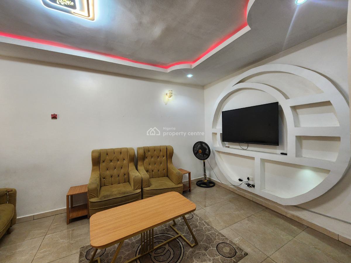 Fully Furnished Luxury One Bedroom Apartment at Paradise Court, Karmo, Paradise Court, Karmo, Abuja, Mini Flat (room and Parlour) for Rent