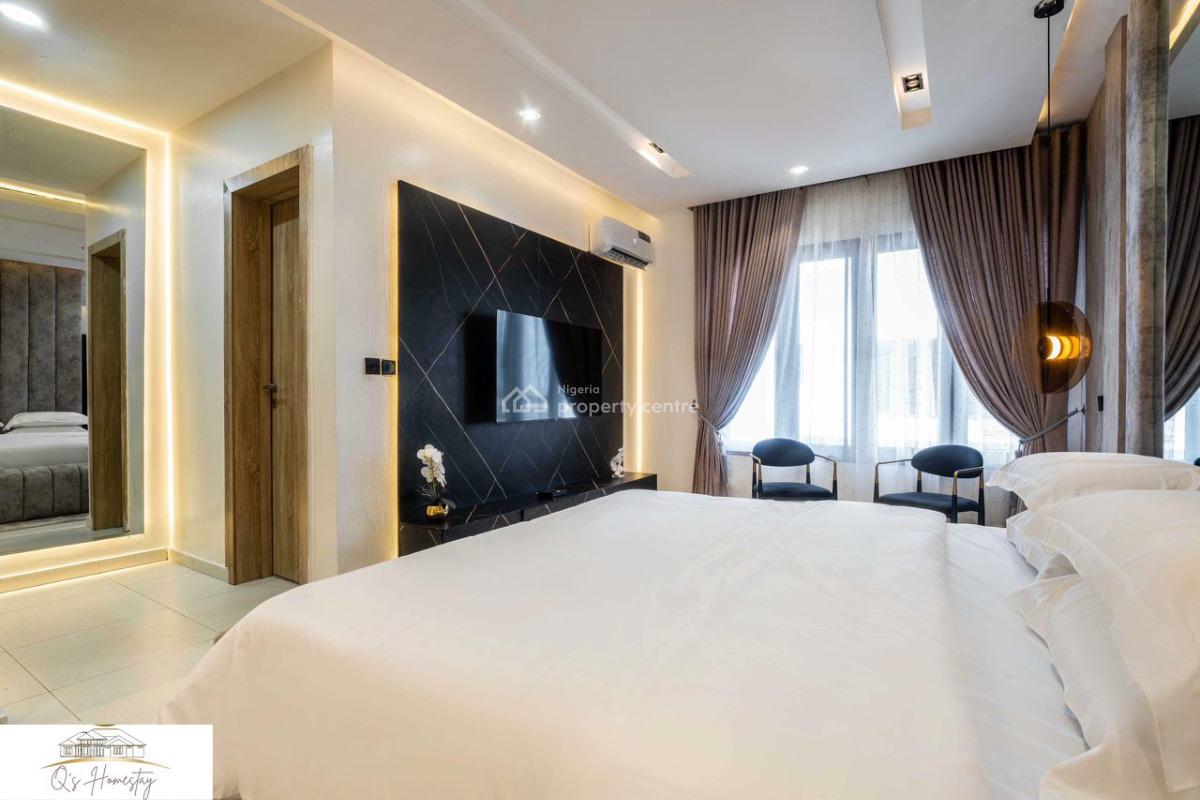 a Luxury Fully Furnished 2 Bedrooms Apartment in a Well Secured Estate, Camberwall Advantage Estate 1, Ikate, Lekki, Lagos, House for Rent