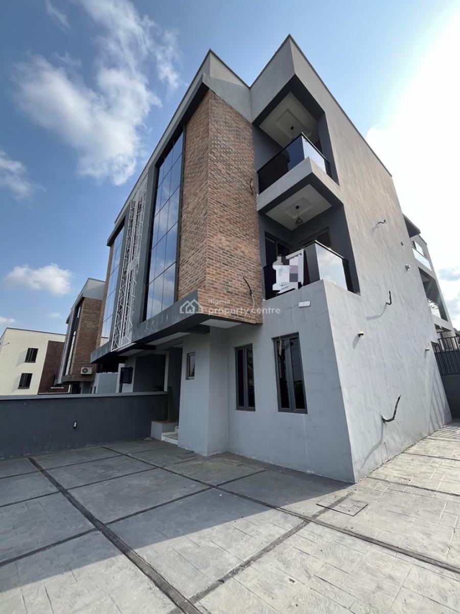 a Beautiful and Wonderful 4 Bedroom Semi-detached Duplex in a Top Secu, Newly Built, Top Secured and Serene Area, Ample Car Lot, Not From Schi, Opebi, Ikeja, Lagos, Semi-detached Duplex for Sale
