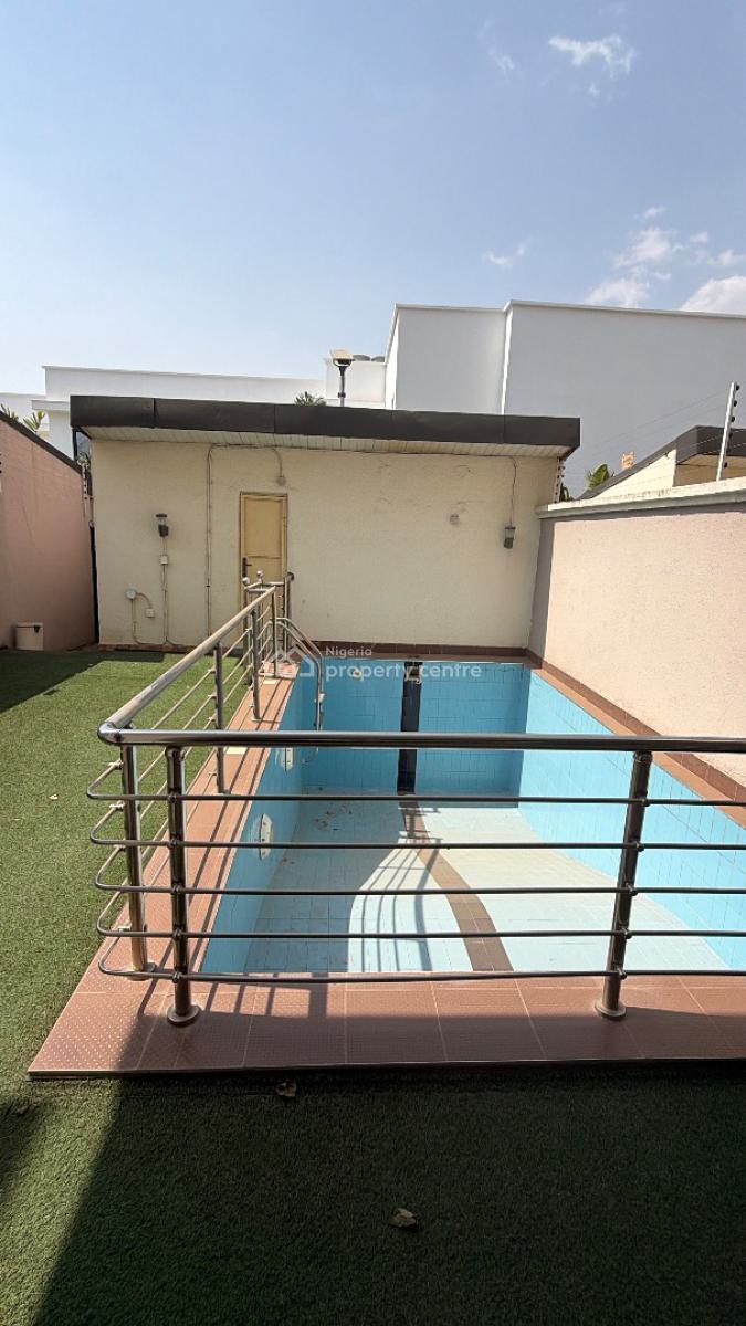 Luxury 4-bedroom Terrace Duplex  with Bq & Private Swimming Pool, Jabi Main, Jabi, Abuja, Terraced Duplex for Rent