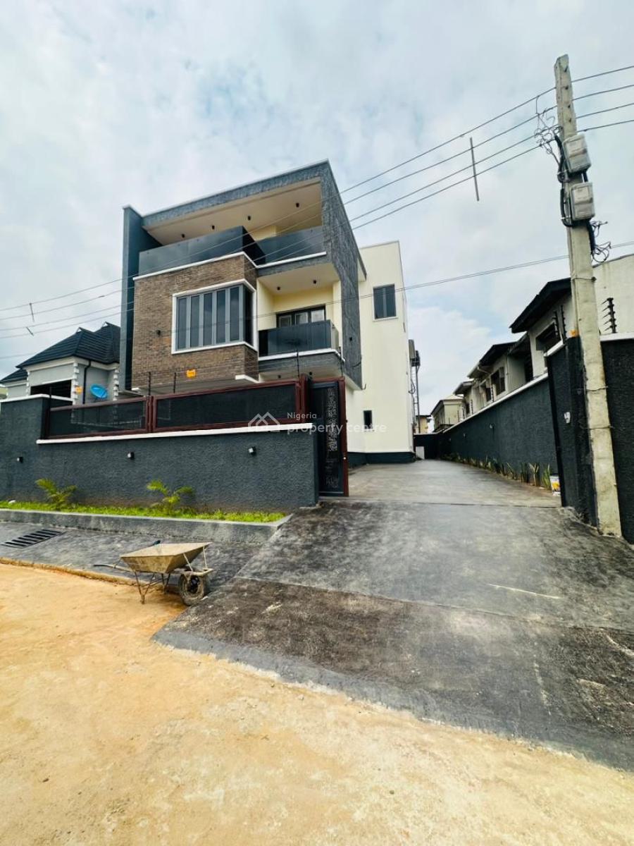 an Exclusive 5 Bedroom Fully Detached Duplex in a Secured Estate, Newly Built, Cinema, Ample Parking, Top and Secured Estate, Adeniyi Jones, Ikeja, Lagos, Detached Duplex for Sale