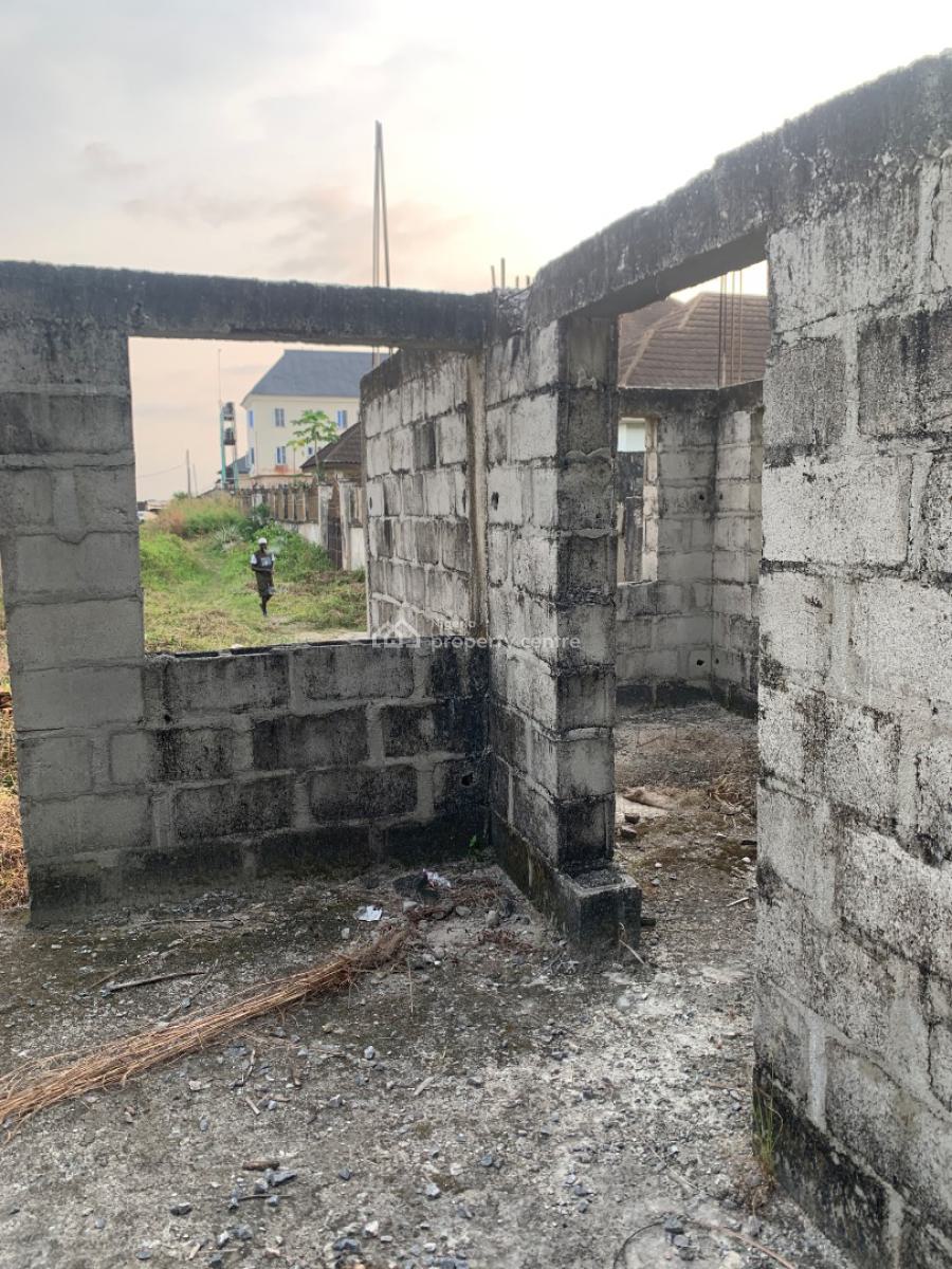 Solid Uncompleted Mini Flat, Abule Pan, Ibeju Lekki, Lagos, Mini Flat (room and Parlour) for Sale