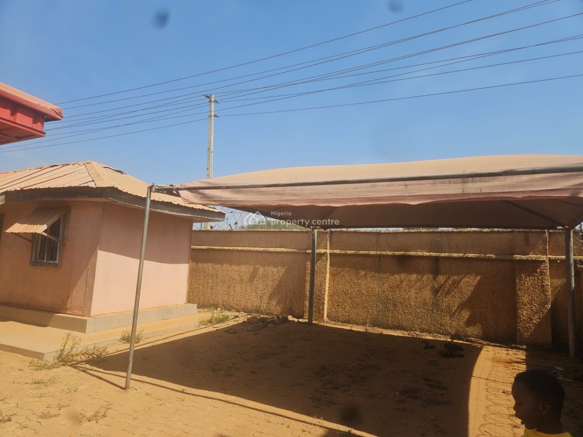 4 Bedroom Bungalow with B/q, By Cedarcrest Hospital, Apo, Abuja, Detached Bungalow for Sale