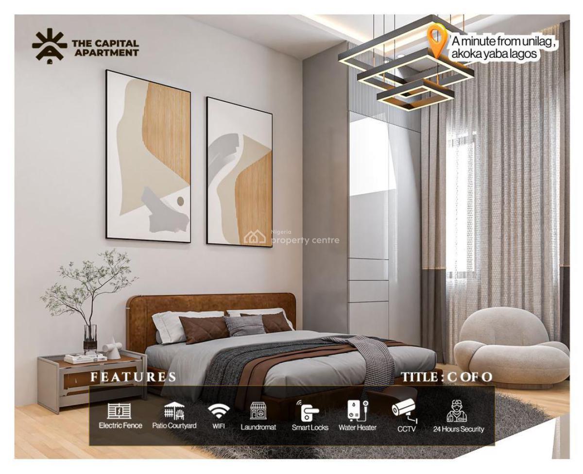 Own a Smart Apartment Close to Unilag, a Minutes Drive From Unilag, Akoka, Yaba, Lagos, Mini Flat (room and Parlour) for Sale