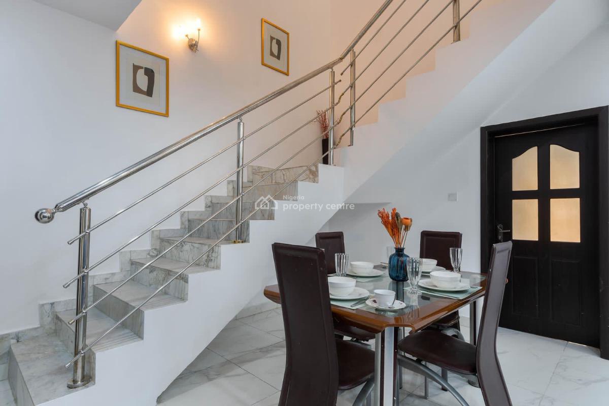 Contemporary Furnished 3 Bedroom Terrace Duplex with Inverter, Lekki Gardens Estate, Ajah, Lagos, Terraced Duplex for Sale