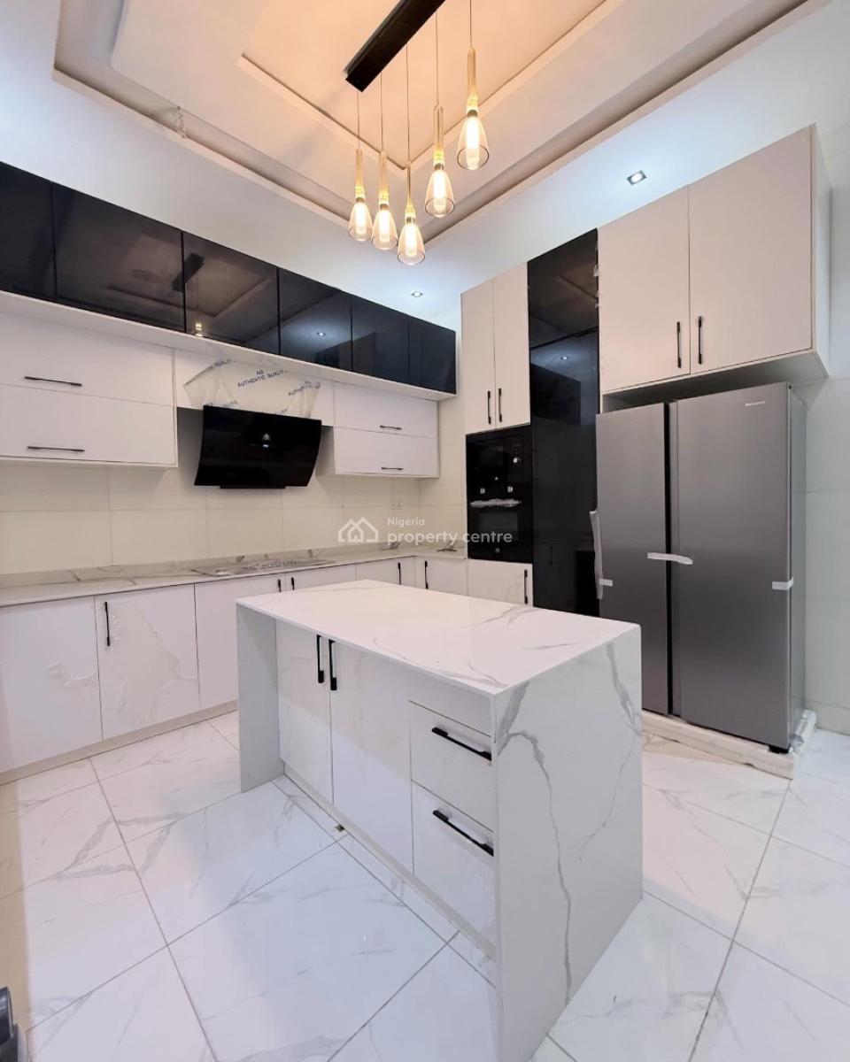 Lovely 5 Bedroom Detached Duplex with Swimming Pool and Bq, Chevron, Lekki, Lagos, Detached Duplex for Rent