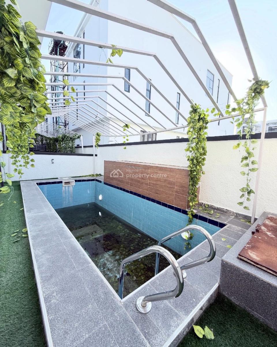 Lovely 5 Bedroom Detached Duplex with Swimming Pool and Bq, Chevron, Lekki, Lagos, Detached Duplex for Rent