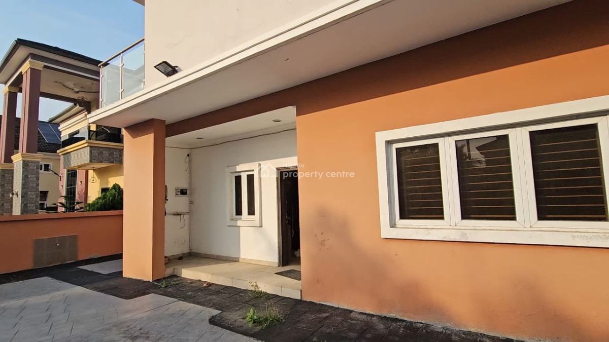 Elegantly Built 5bedroom Detached House with 2rooms Bq, & Penthouse, Royal Garden Estate, Ajah, Ajah, Lagos, Detached Duplex for Rent