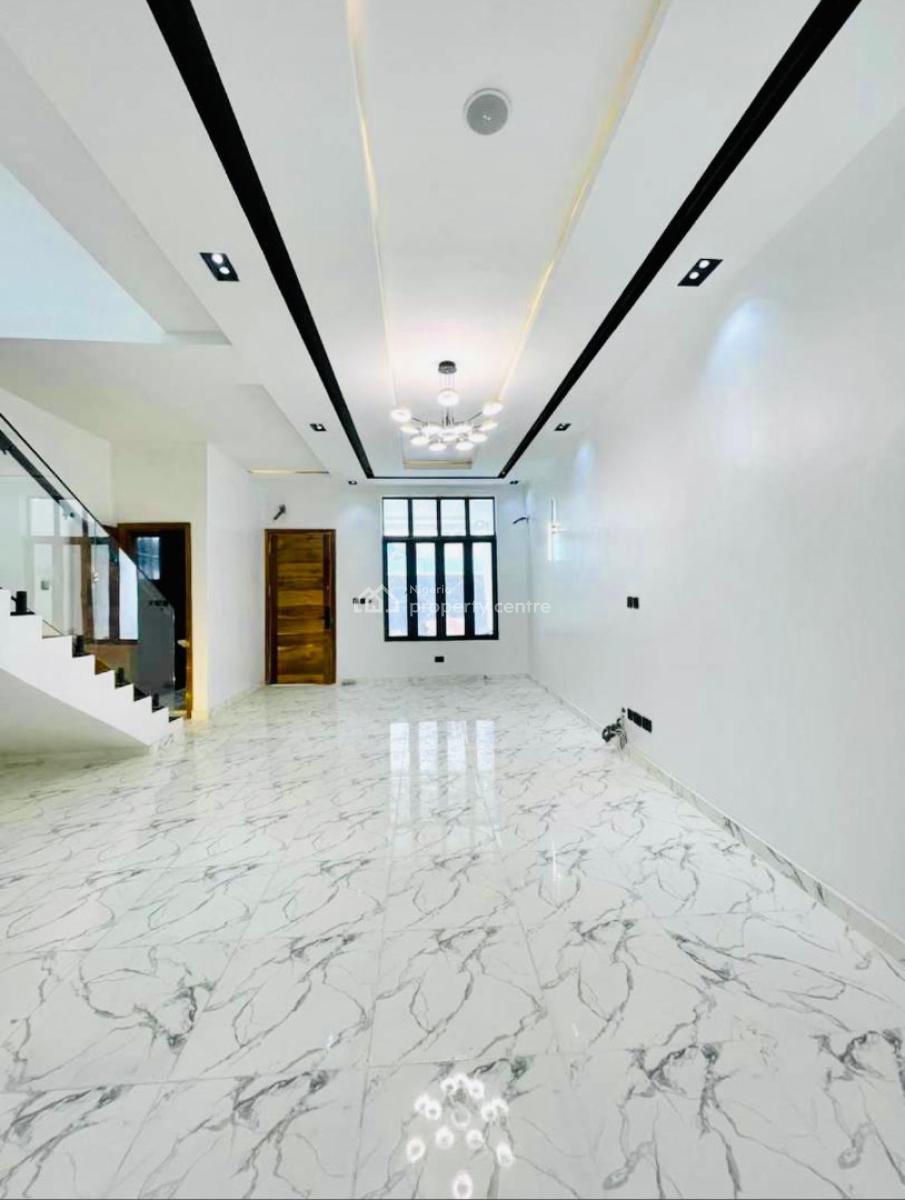 Exquisite 4 Bedroom Terrace Duplex + Bq, Ikate, Lekki, Lagos, Terraced Duplex for Rent