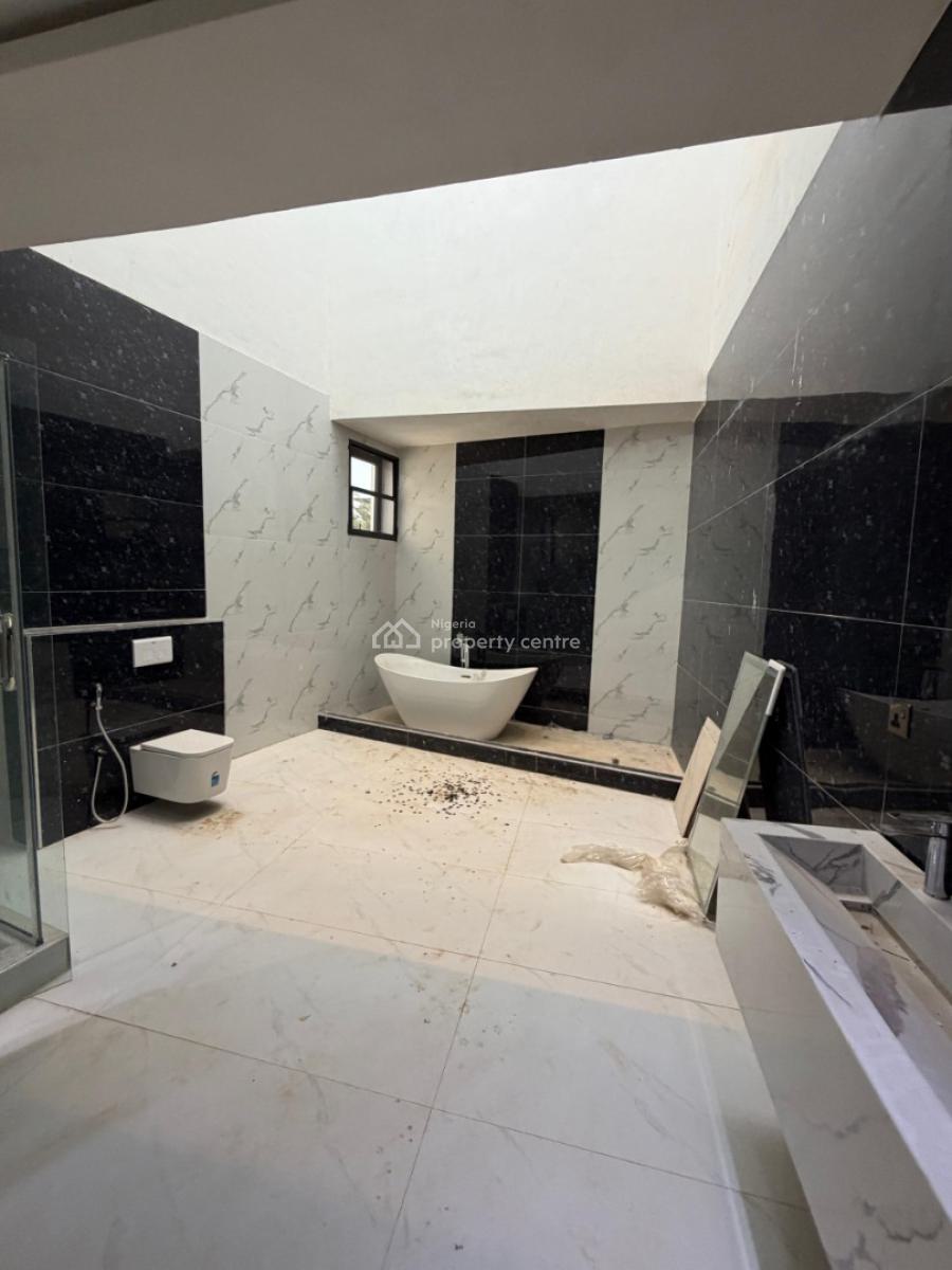 Newly Built 5 Bedroom Detached Mansion with Bq , Elevator and Swim Poo, Katampe Extension, Katampe, Abuja, Detached Duplex for Sale