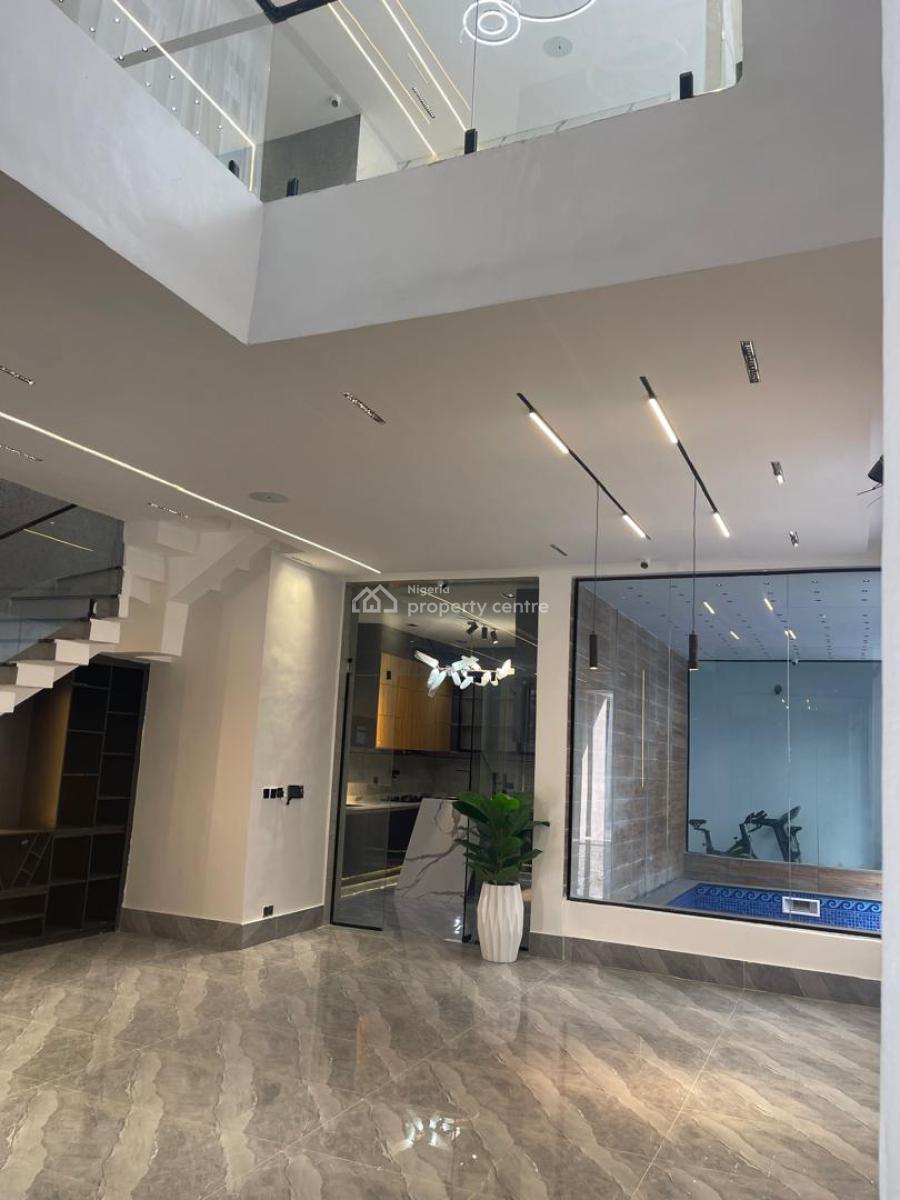 Luxury 5 Bedroom Fully Detached Duplex with Swimming Pool and Gym, Chevron Alternative Route, Lekki, Lagos, Detached Duplex for Sale