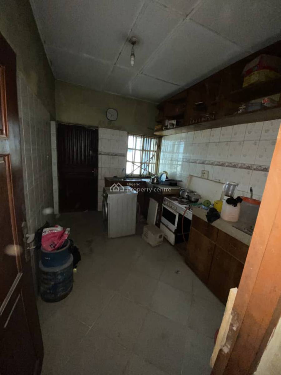 Spacious 3bedroom Flat Bungalow with P.o.p in Living Room, Alagbado, Ifako-ijaiye, Lagos, Semi-detached Bungalow for Rent
