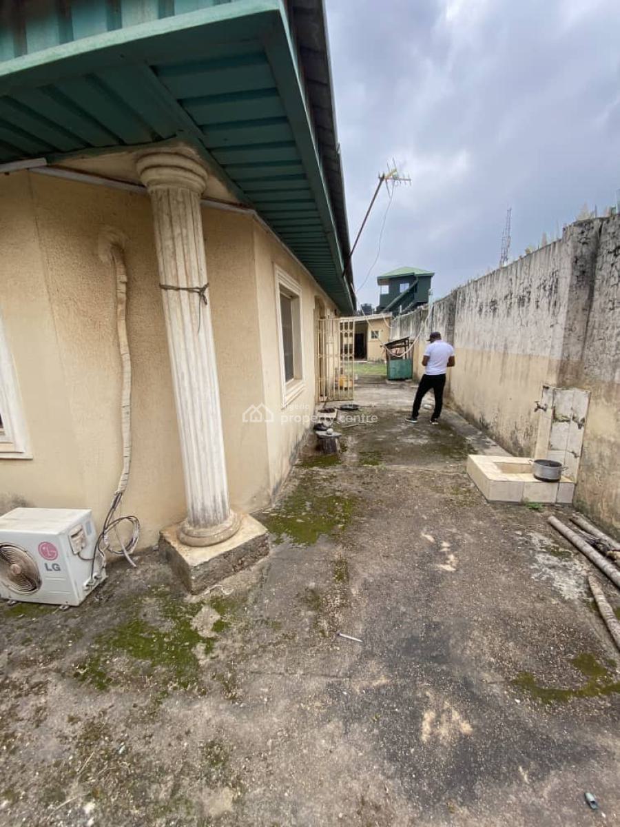 Spacious 3bedroom Flat Bungalow with P.o.p in Living Room, Alagbado, Ifako-ijaiye, Lagos, Semi-detached Bungalow for Rent