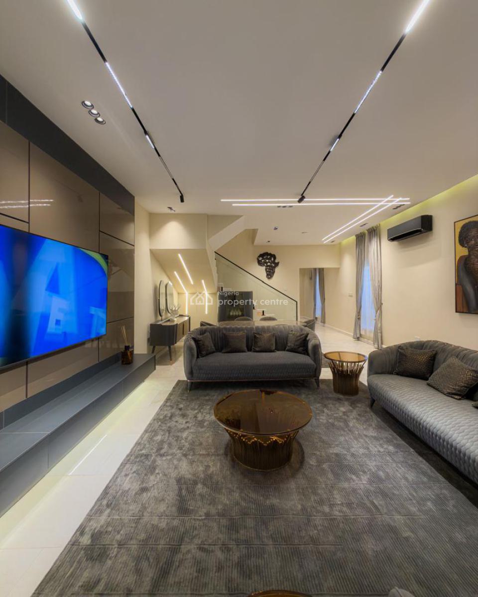 Stunning 4 Bedroom Private Villa with Awesome Features, Osapa, Lekki, Lagos, Detached Duplex Short Let