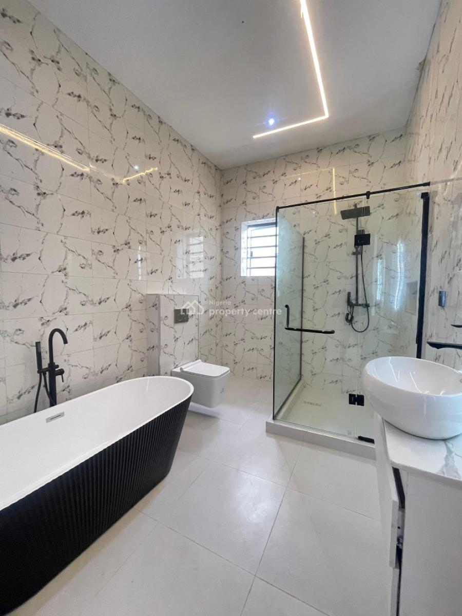 Finished Spacious Luxury 4 Bedroom Semi-detached Duplex with Bq, Ajah, Lagos, Detached Duplex for Sale