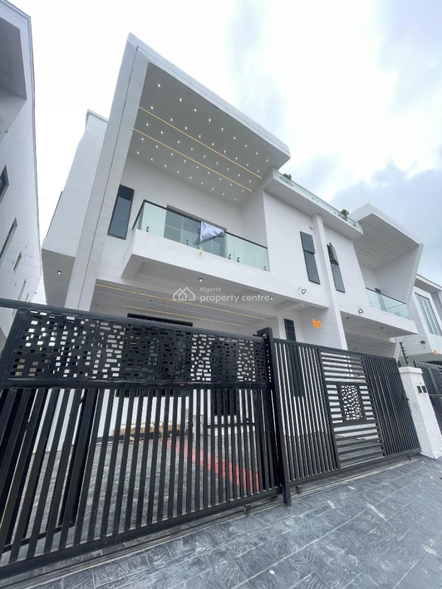 Finished Spacious Luxury 4 Bedroom Semi-detached Duplex with Bq, Ajah, Lagos, Detached Duplex for Sale