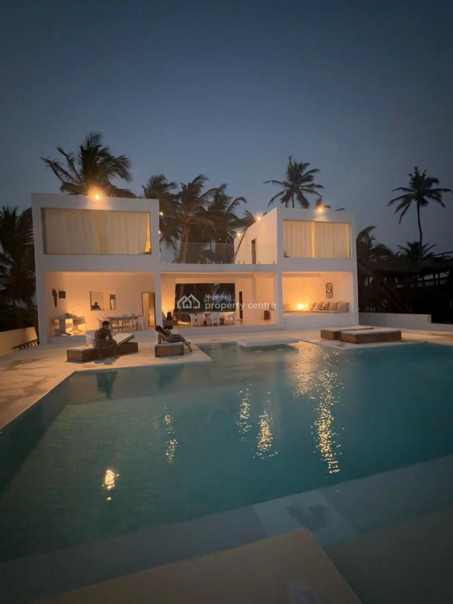 Luxury 3-bedroom Beachfront, Ilashe, Lagos, Detached Duplex Short Let