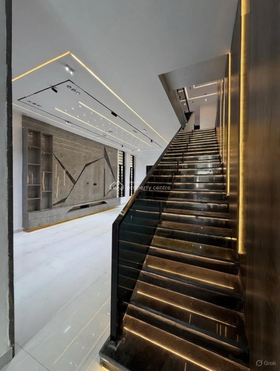 Sleek 5 Bedroom Fully Detached Home, Chevron, Lekki, Lagos, Detached Duplex for Sale