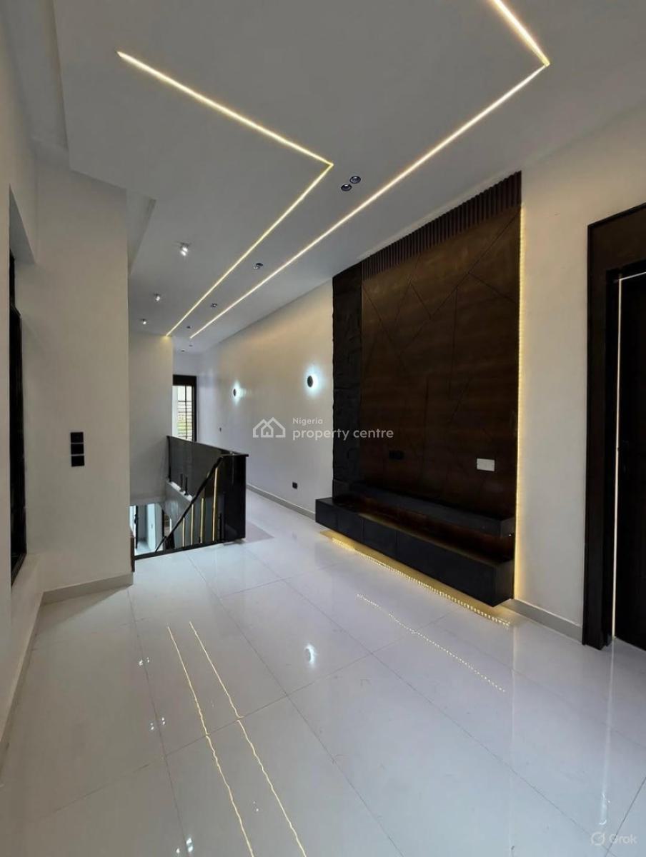 Sleek 5 Bedroom Fully Detached Home, Chevron, Lekki, Lagos, Detached Duplex for Sale