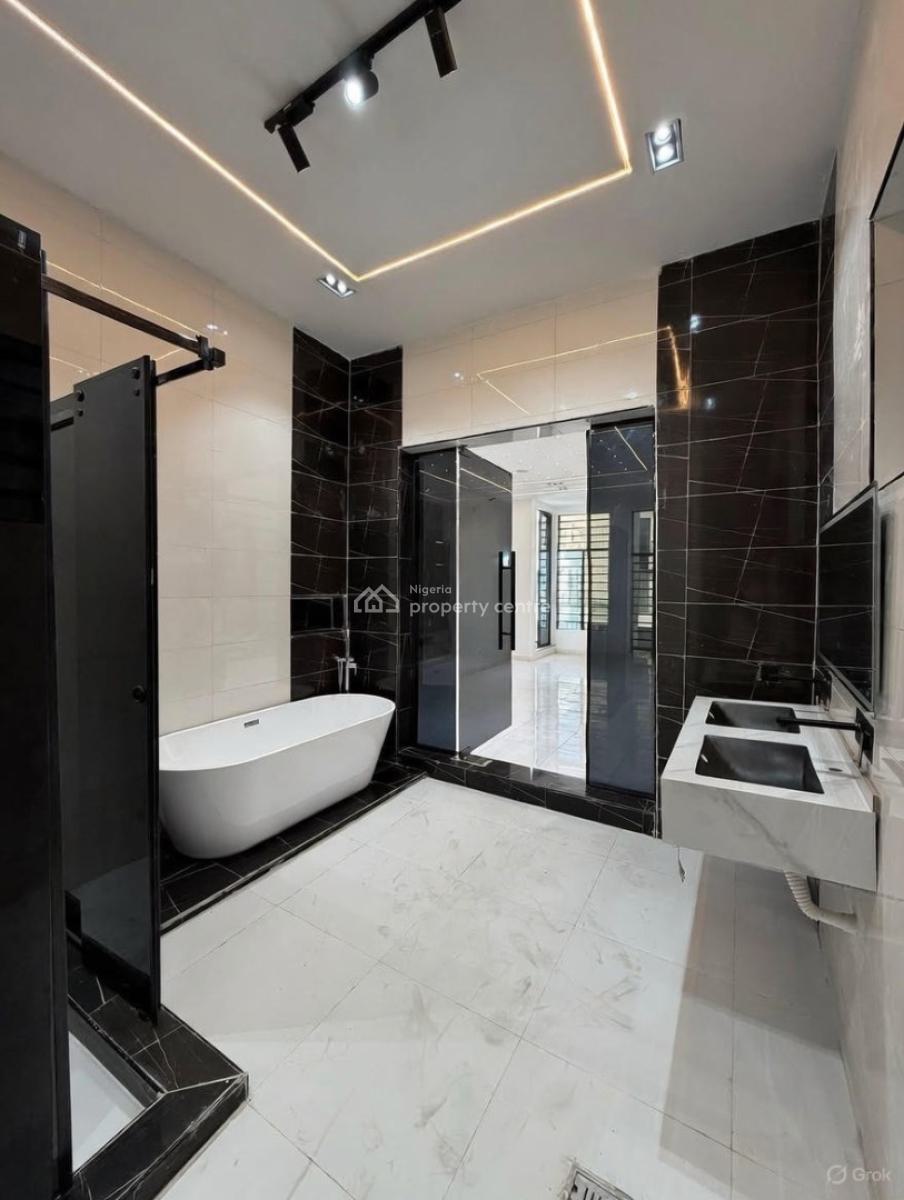 Sleek 5 Bedroom Fully Detached Home, Chevron, Lekki, Lagos, Detached Duplex for Sale