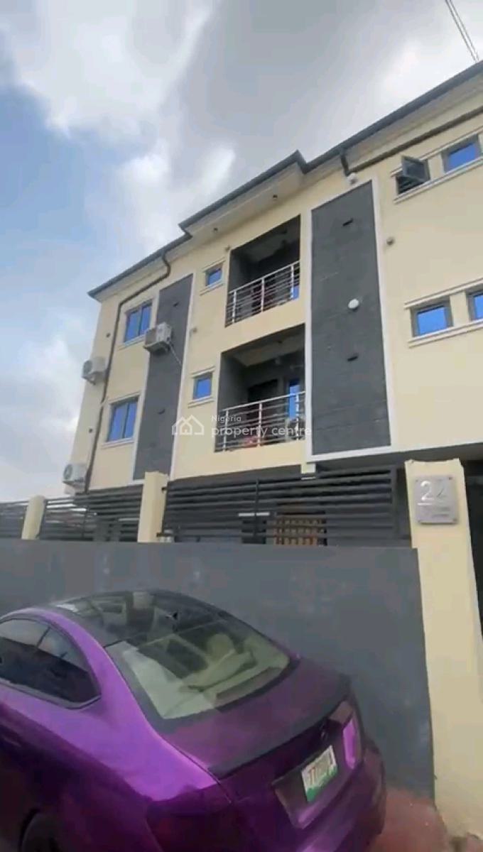 Newly Built Spacious Furnished Mini Upflat with 2 Toilet 1 Bathroom, Ijagbemi Street Off Pedro Road, Gbagada, Lagos, Mini Flat (room and Parlour) for Rent