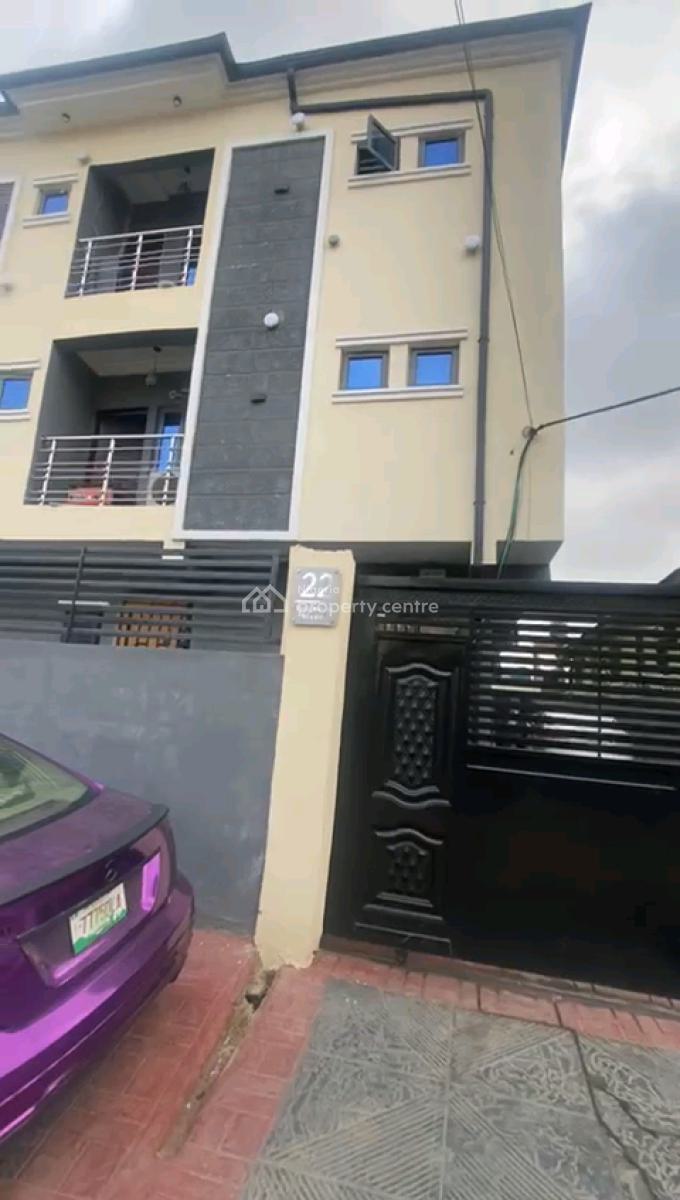 Newly Built Spacious Furnished Mini Upflat with 2 Toilet 1 Bathroom, Ijagbemi Street Off Pedro Road, Gbagada, Lagos, Mini Flat (room and Parlour) for Rent