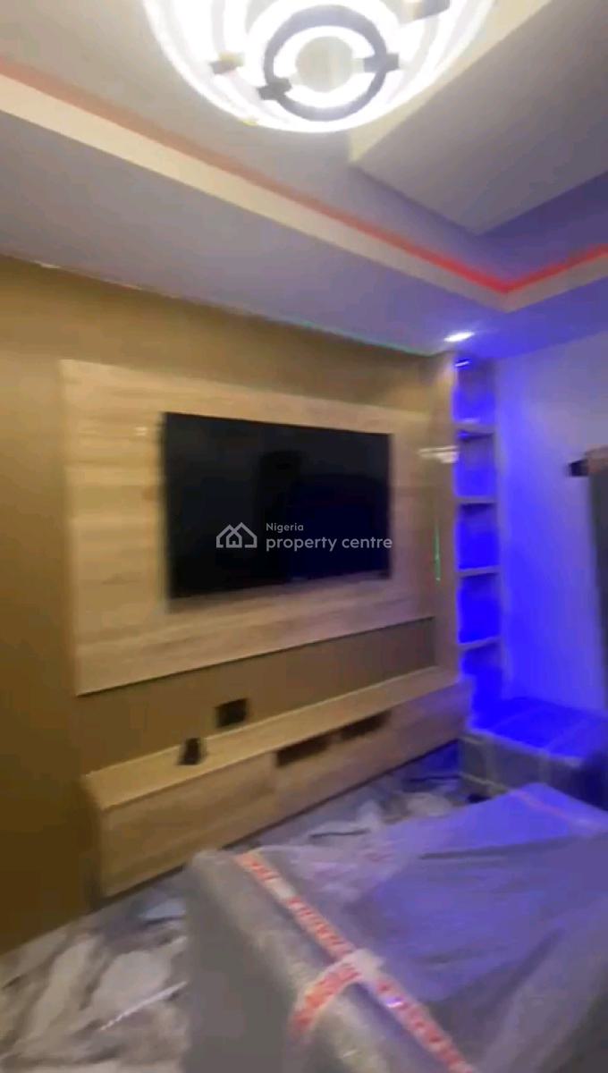 Newly Built Spacious Furnished Mini Upflat with 2 Toilet 1 Bathroom, Ijagbemi Street Off Pedro Road, Gbagada, Lagos, Mini Flat (room and Parlour) for Rent