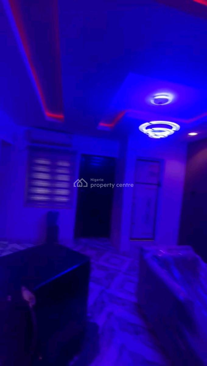 Newly Built Spacious Furnished Mini Upflat with 2 Toilet 1 Bathroom, Ijagbemi Street Off Pedro Road, Gbagada, Lagos, Mini Flat (room and Parlour) for Rent