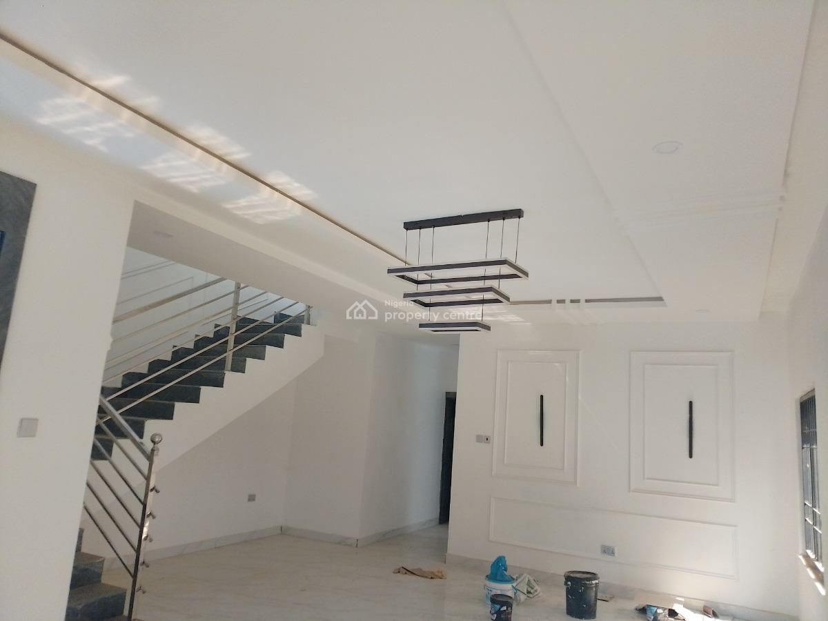 New Luxury 4 Bedroom Duplex Plus Bq, Paradise Road, Life Camp, Abuja, Semi-detached Duplex for Sale