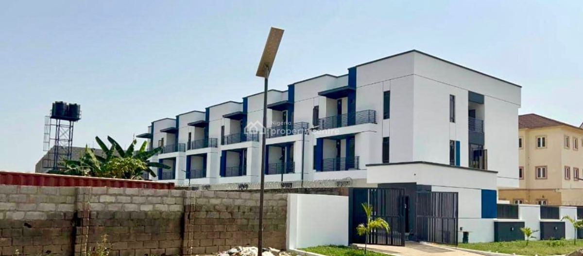 4-bedrooms Terrace Duplex with Bq, By Dakibiyu, Jabi, Abuja, Terraced Duplex for Rent