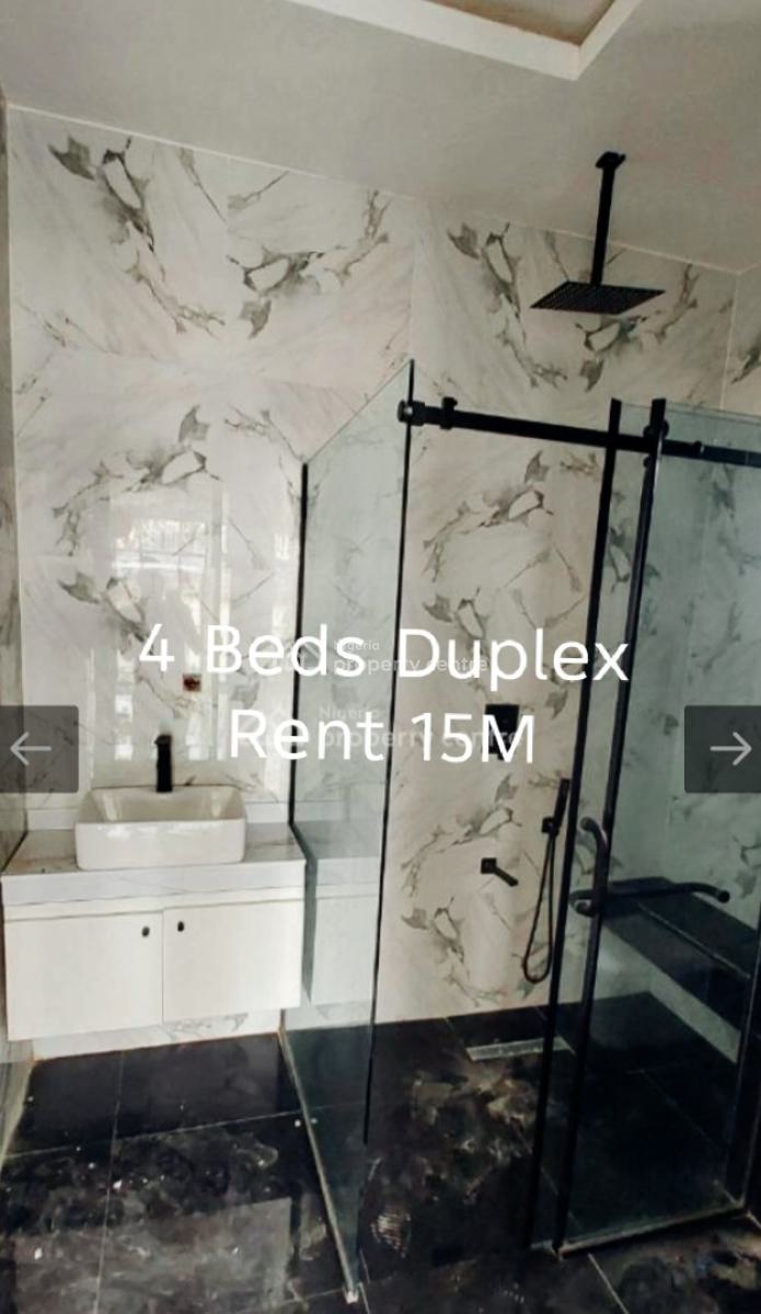 a 4 Bedroom Duplex, Before Chevron, By Agungi, Lekki, Lagos, Semi-detached Duplex for Rent