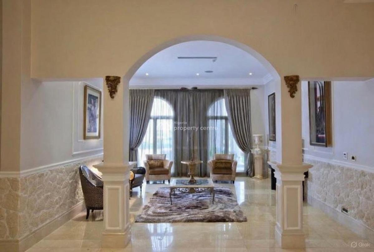 Exclusive 7 Bedroom Waterfront Mansion, Banana Island, Ikoyi, Lagos, Detached Duplex for Sale