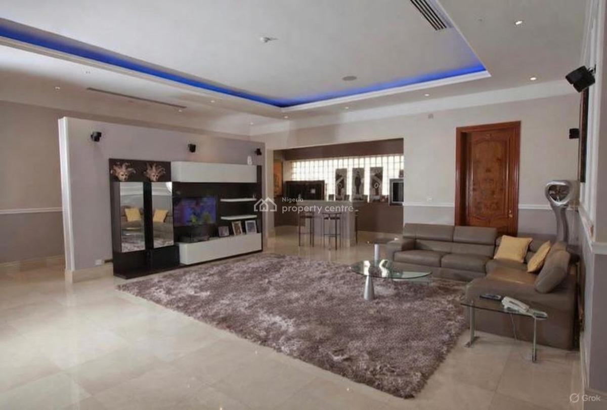 Exclusive 7 Bedroom Waterfront Mansion, Banana Island, Ikoyi, Lagos, Detached Duplex for Sale