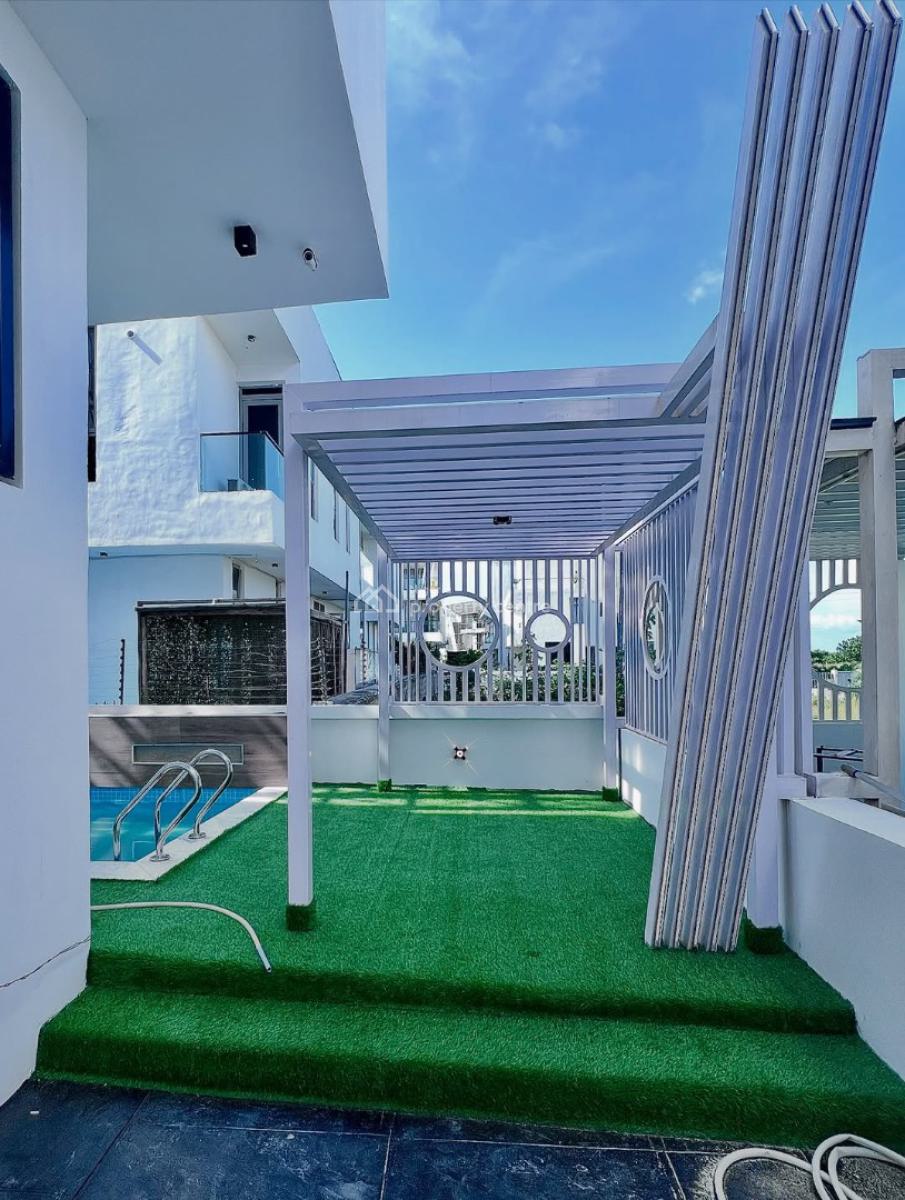 5 Bedroom Detached Duplex with Swimming Pool, Cinema, & Rooftop Terrace, Osapa, Lekki, Lagos, Detached Duplex for Sale