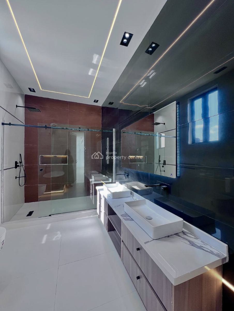 5 Bedroom Detached Duplex with Swimming Pool, Cinema, & Rooftop Terrace, Osapa, Lekki, Lagos, Detached Duplex for Sale