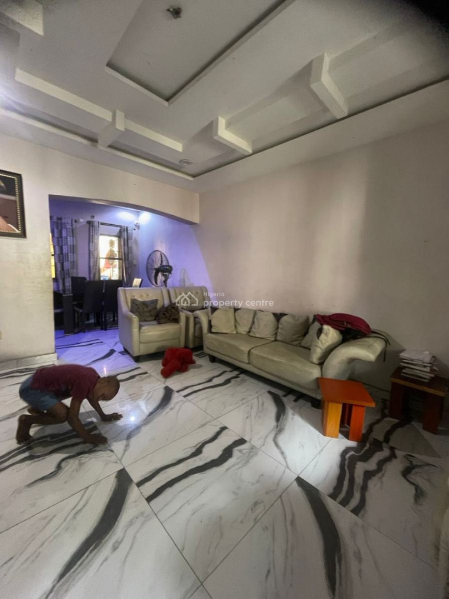 American Standard 4 Bedroom Terrace Duplex with Federal Light, J Martins Avenue Shell Cooperative Estate Eneka Eliozu Link Road, Eneka, Port Harcourt, Rivers, Terraced Duplex for Rent