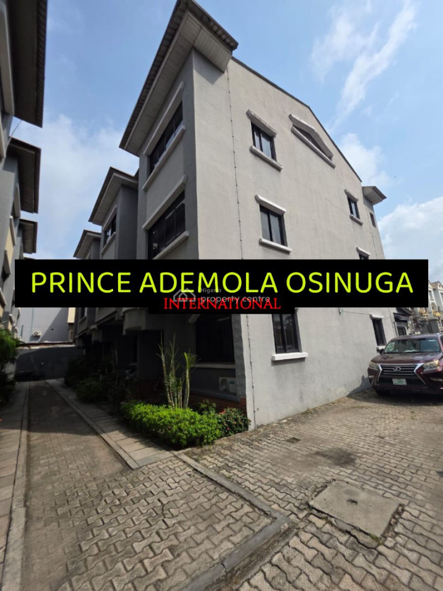 Self Serviced Premium 4 Bedroom Terrace House +bq, Victoria Island (vi), Lagos, Terraced Duplex for Rent