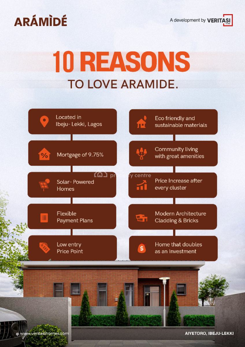 Luxurious 3bedrooms Bungalow  Plus Bq, Aramide, Ibeju Lekki, Lagos, Detached Bungalow for Sale