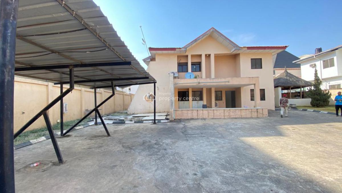 Massive 5 Bedroom Detached Duplex, 2 Rooms Bq, Office Or Residential Use, Maitama District, Abuja, Detached Duplex for Rent