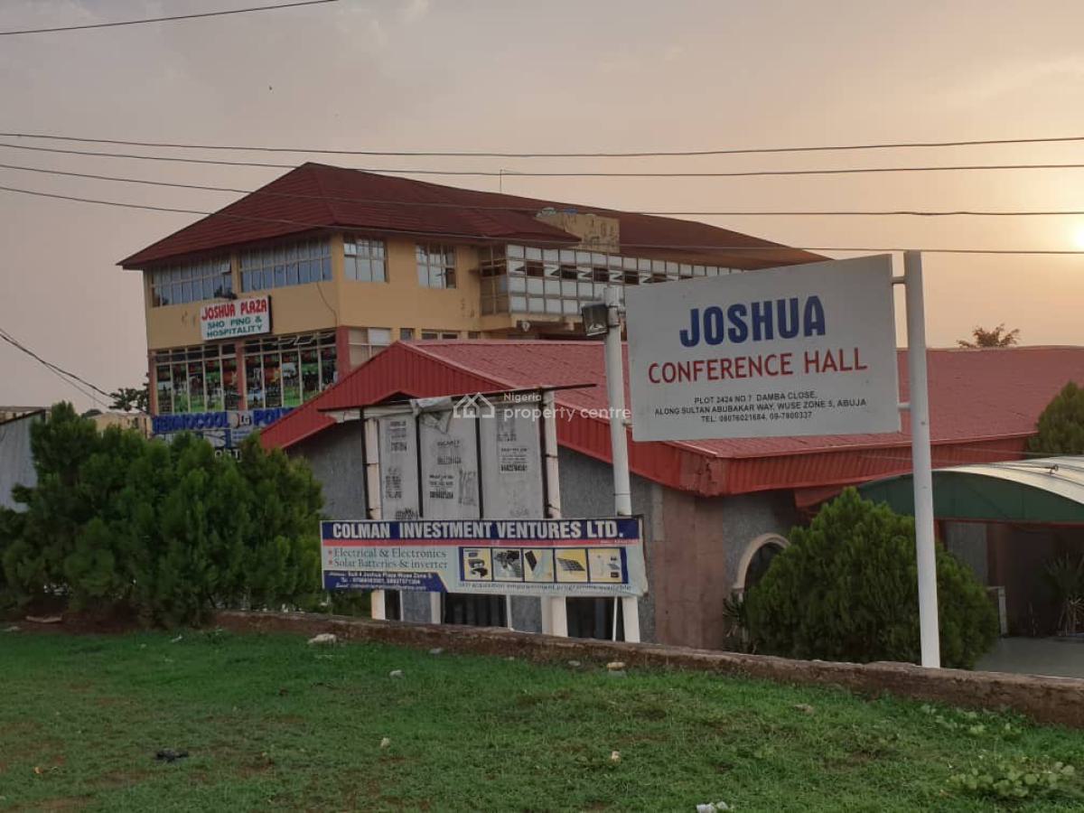 Prime Commercial Plaza Exceptional Investment Opportunity, Zone 5, Wuse, Abuja, Plaza / Complex / Mall for Sale