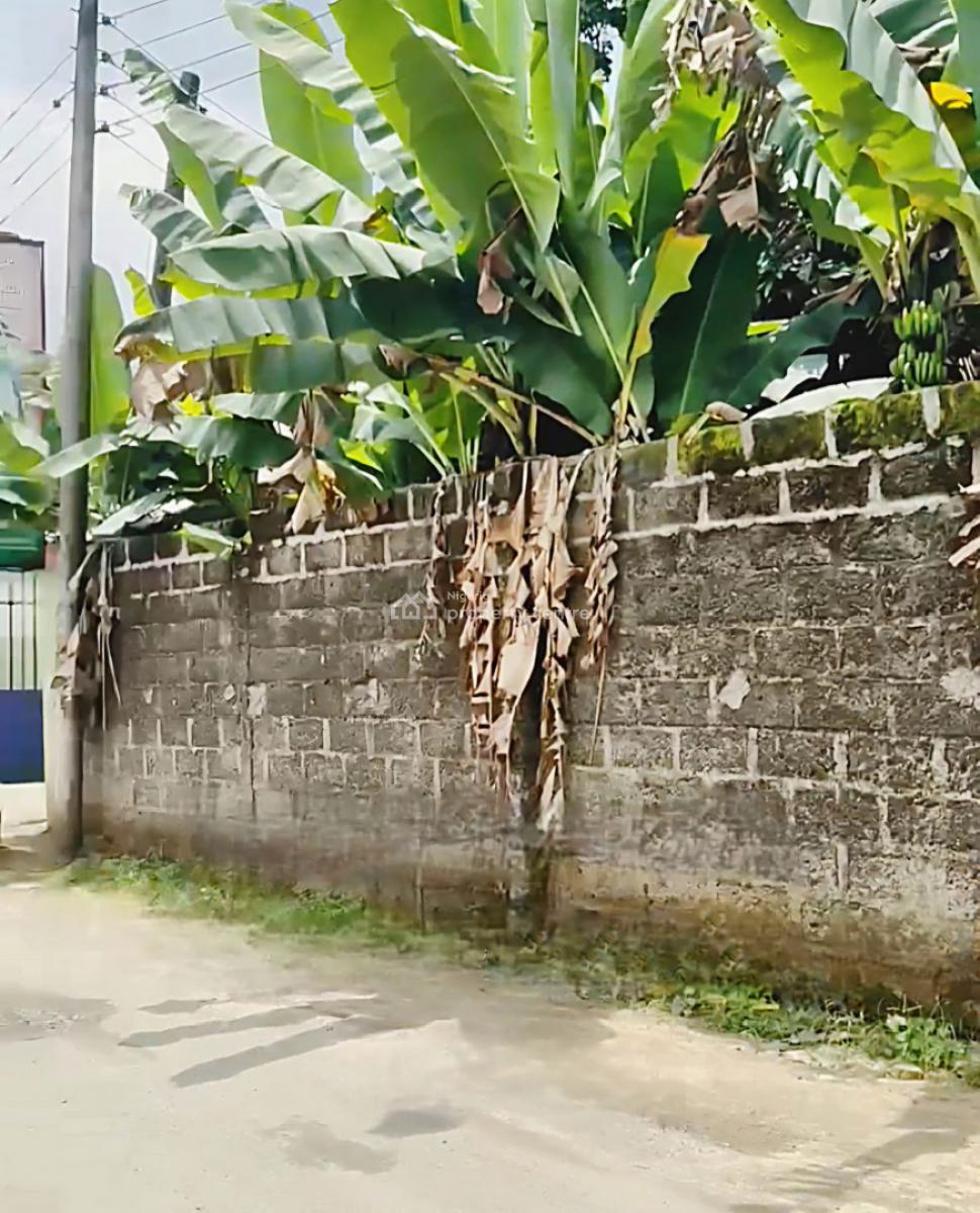 Fenced 1 Plot of Land, Majesty Estate, Nta Road, Port Harcourt, Rivers, Mixed-use Land for Sale