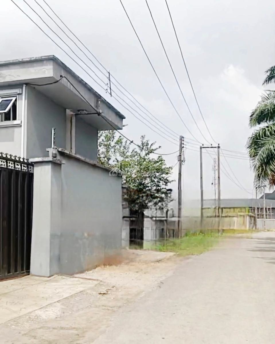 Fenced 1 Plot of Land, Woji, Port Harcourt, Rivers, Residential Land for Sale