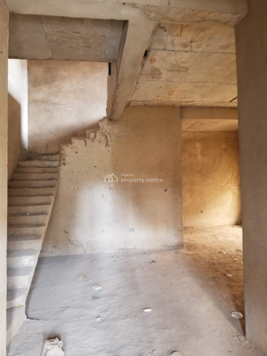 4 Bedroom Duplex +bq Uncompleted, Paradise Road, Life Camp, Abuja, Semi-detached Duplex for Sale
