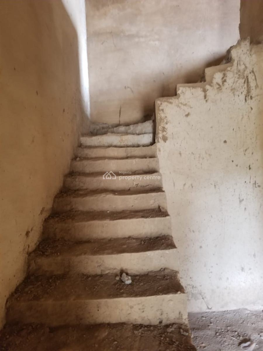 4 Bedroom Duplex +bq Uncompleted, Paradise Road, Life Camp, Abuja, Semi-detached Duplex for Sale