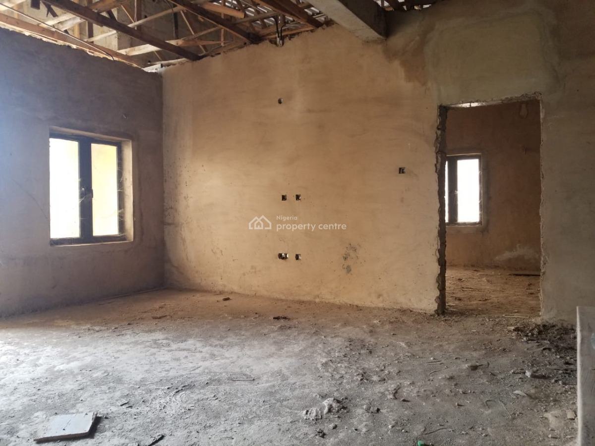 4 Bedroom Duplex +bq Uncompleted, Paradise Road, Life Camp, Abuja, Semi-detached Duplex for Sale