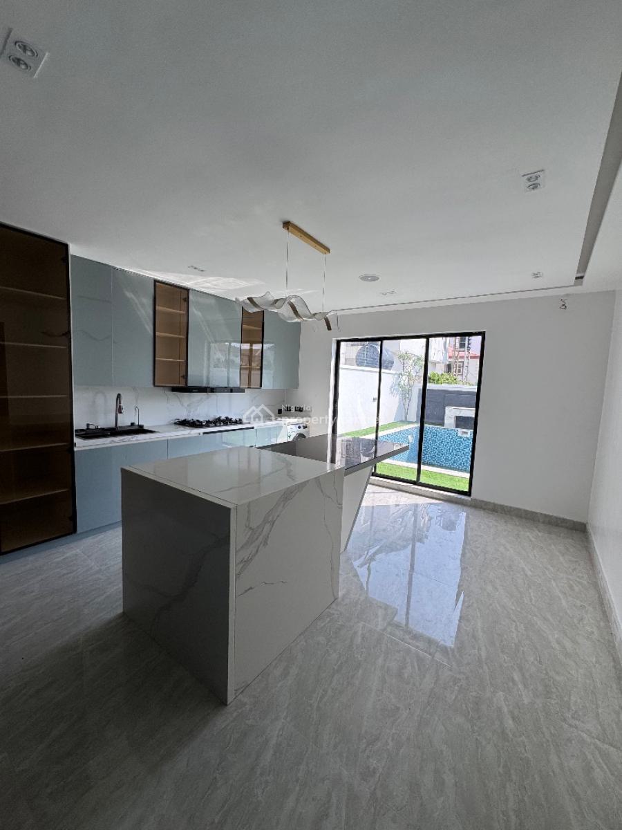 Brand New Luxury 5 Bedroom Detached House + Study Room, & Swimming Pool, Lekki Expressway, Lekki, Lagos, Detached Duplex for Sale
