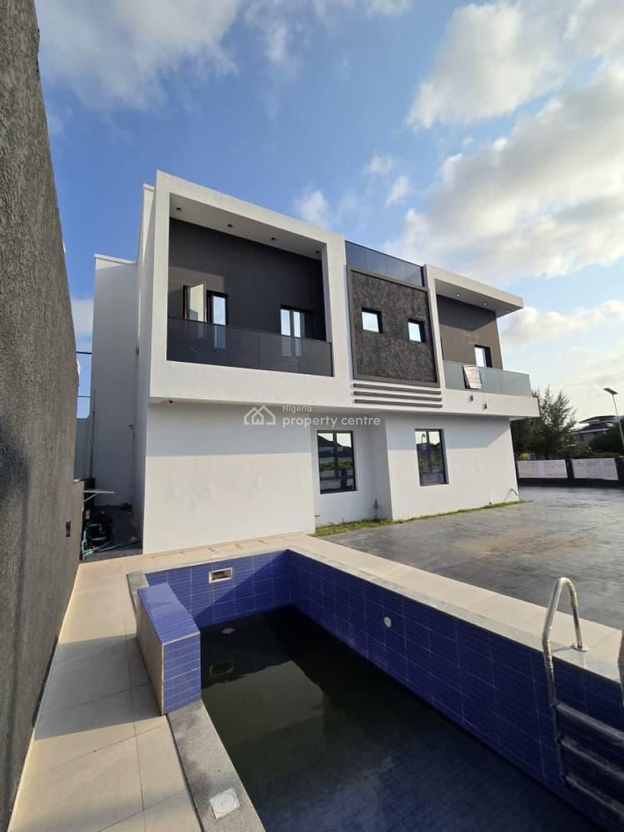 5bedroom Detached Duplex with Cinema,swimming Pool&large Compound, Royal Garden Ajah ,lagos ,nigeria, Ajah, Lagos, Detached Duplex for Sale